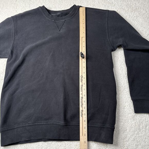 Lululemon All Yours Crew Fleece Pullover Sweater Women's Size Large Black READ - Picture 12 of 15